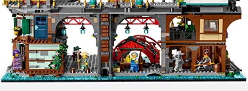 LEGO NINJAGO City Markets Building Set with 21 Minifigures