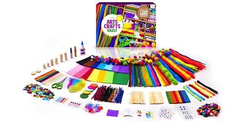 Dan&Darci Arts & Crafts Vault Kit for Kids Ages 4–12