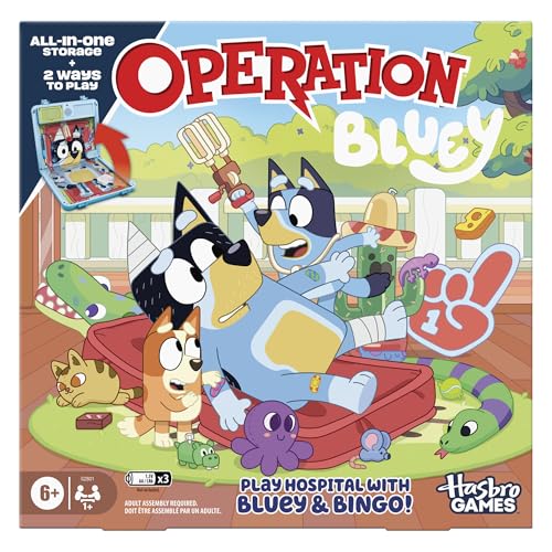 Operation Bluey Edition Electronic Board Game for Ages 6+