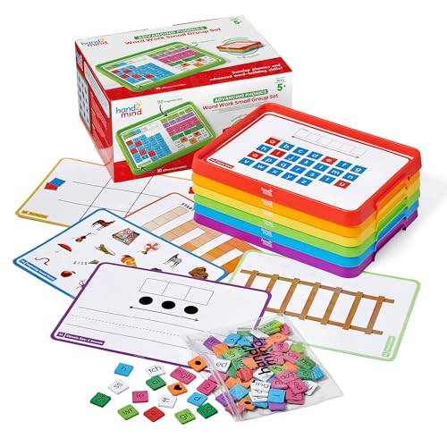 hand2mind Advancing Phonics Word Work Set for Kids Ages 5+