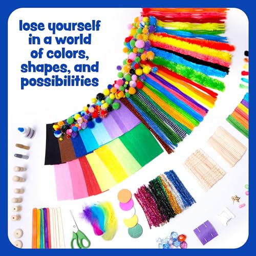 Dan&Darci Arts & Crafts Vault Kit for Kids Ages 4–12