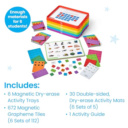 hand2mind Advancing Phonics Word Work Set for Kids Ages 5+