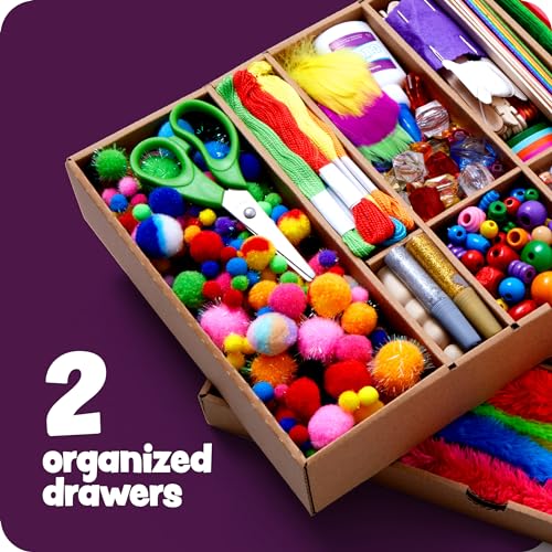 Dan&Darci Arts & Crafts Vault Kit for Kids Ages 4–12