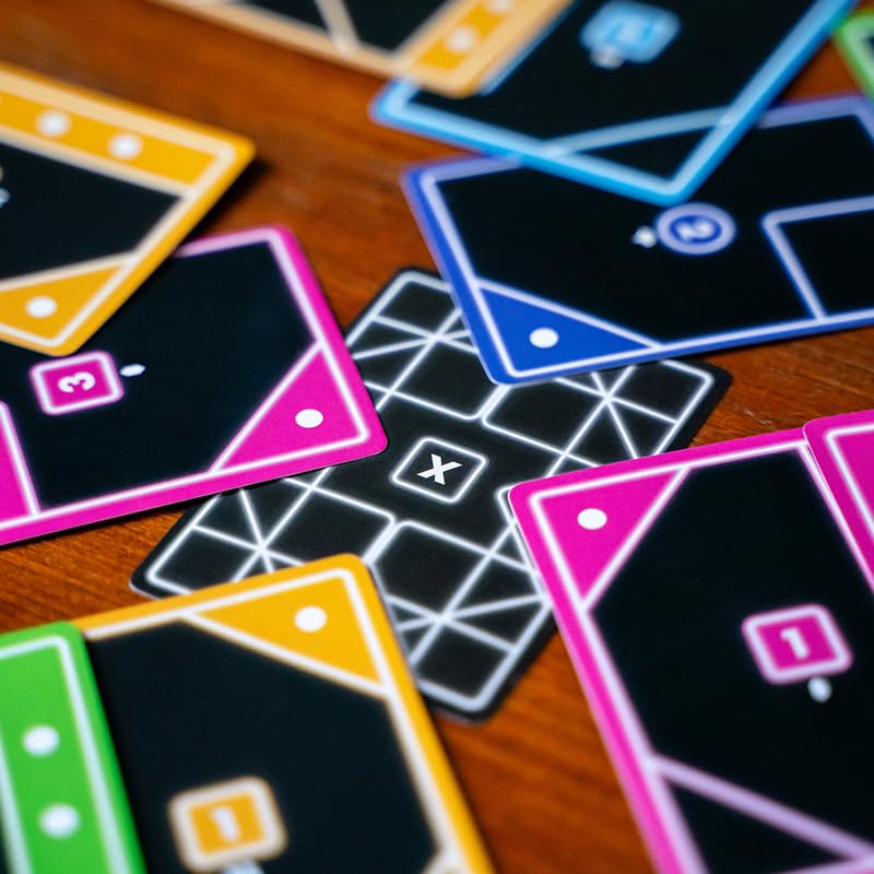 TACTA Strategic Shape-Matching Card Game for Ages 7+