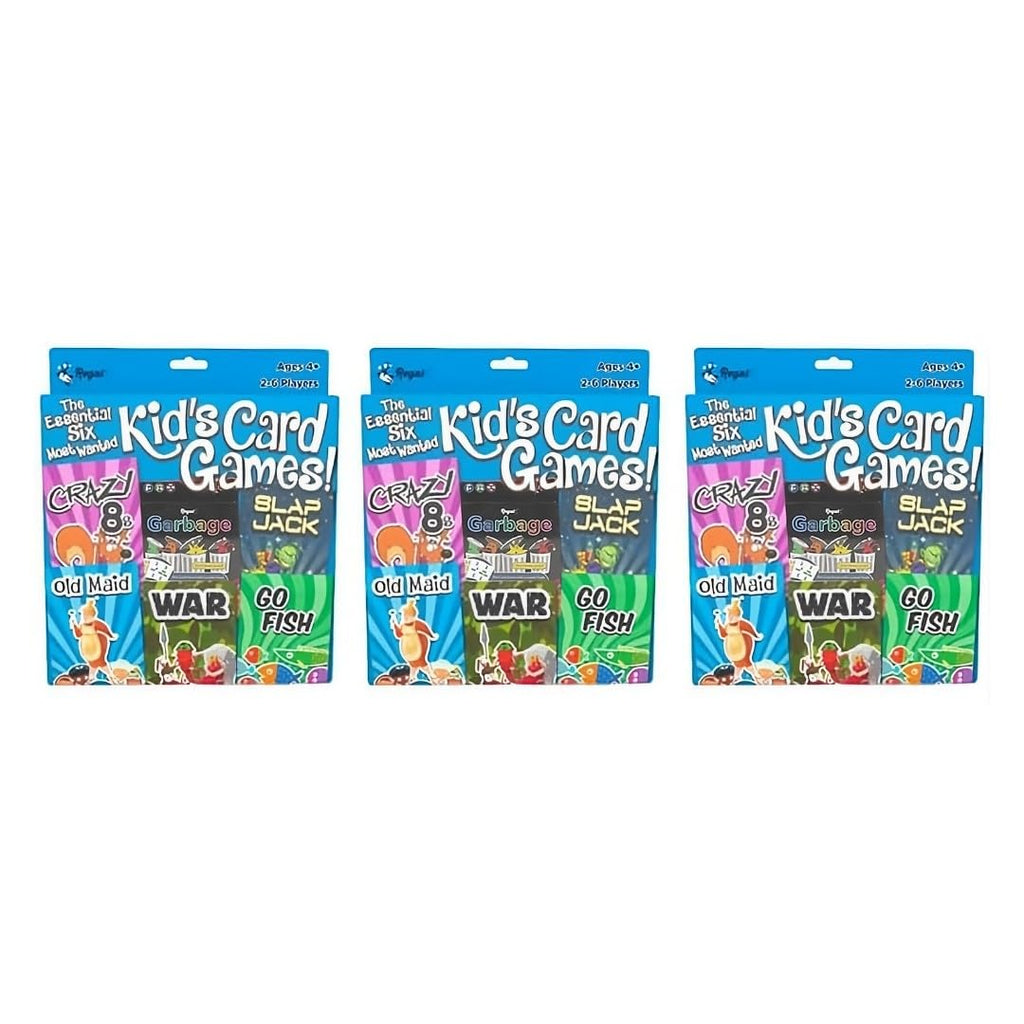 Regal Games Kids Card Game Pack for Family Fun