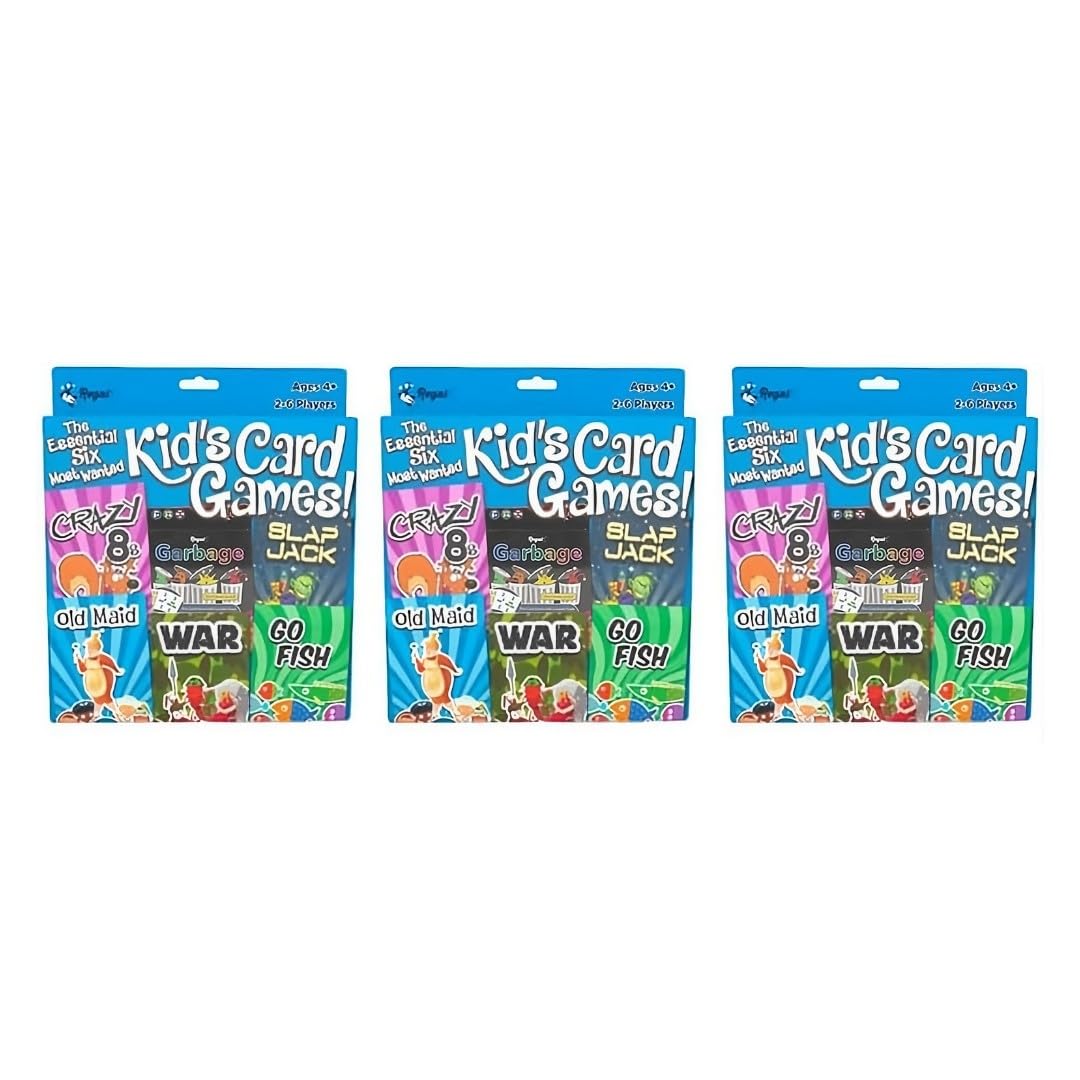 Regal Games Kids Card Game Pack for Family Fun