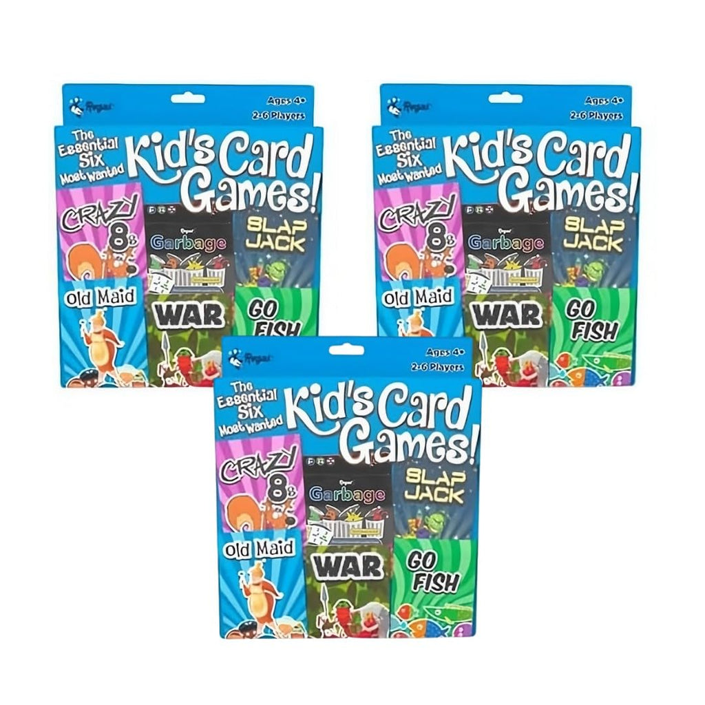 Regal Games Kids Card Game Pack for Family Fun