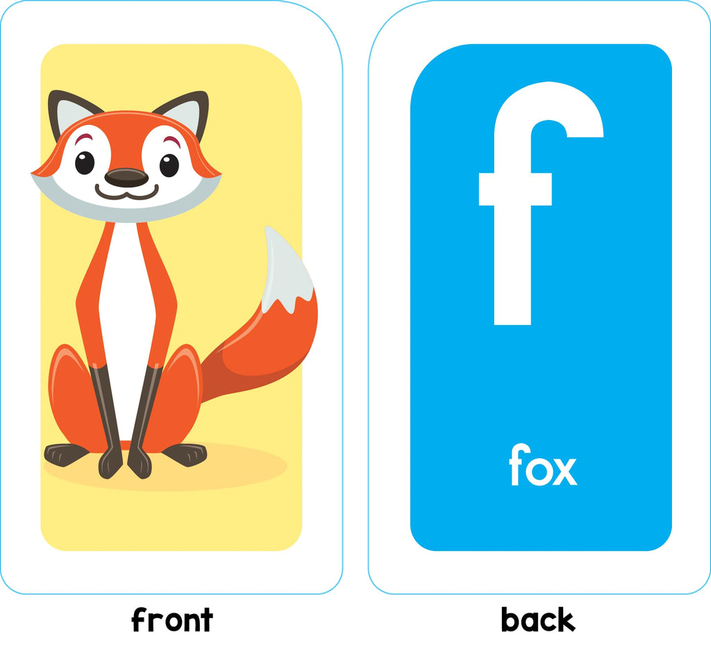 School Zone Alphabet & Phonics Flash Cards for Ages 3+