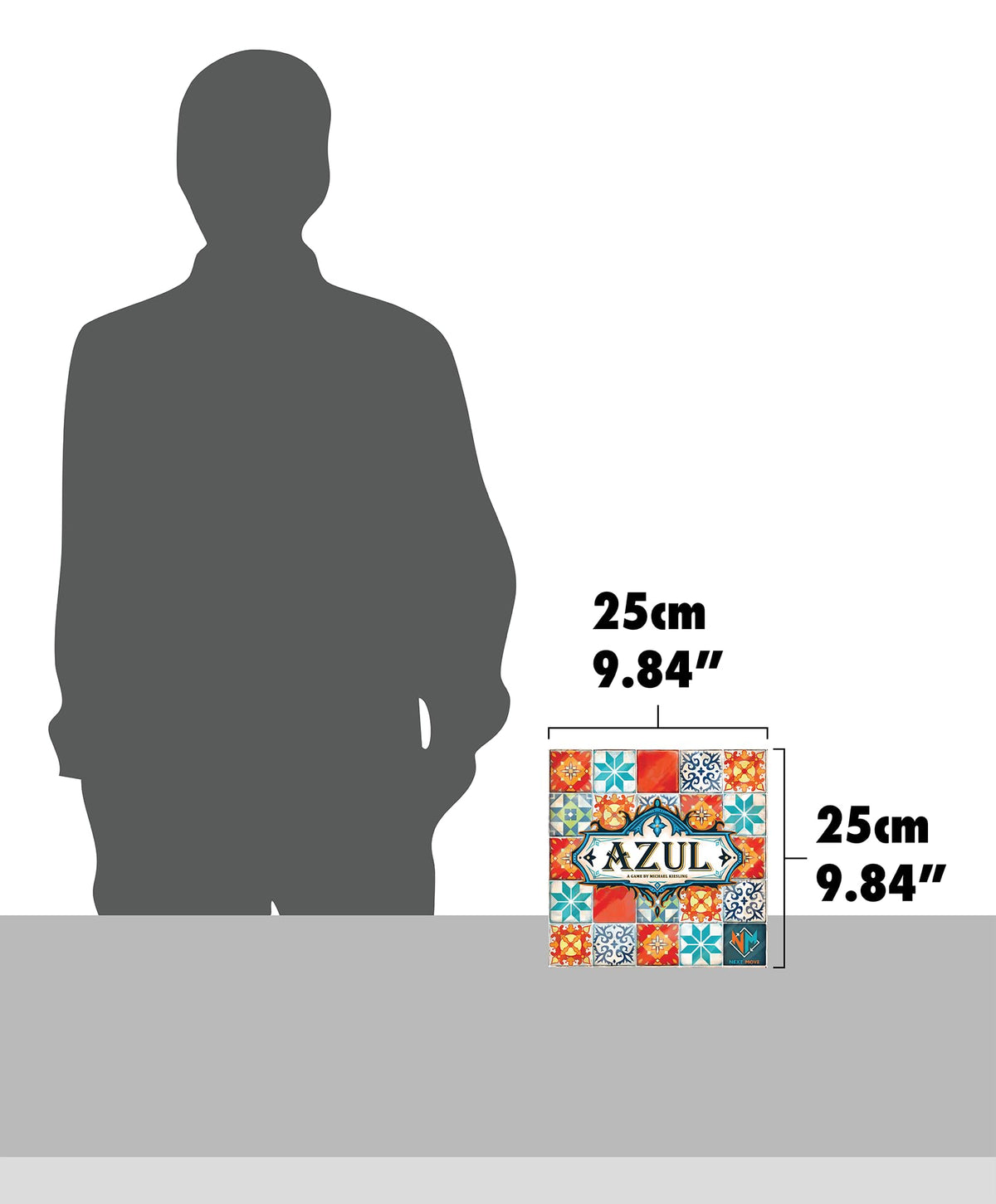 Azul Mosaic Tile-Placement Strategy Board Game for 2–4 Players