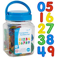 edxeducation 40-Piece Transparent Number Set for Math Learning