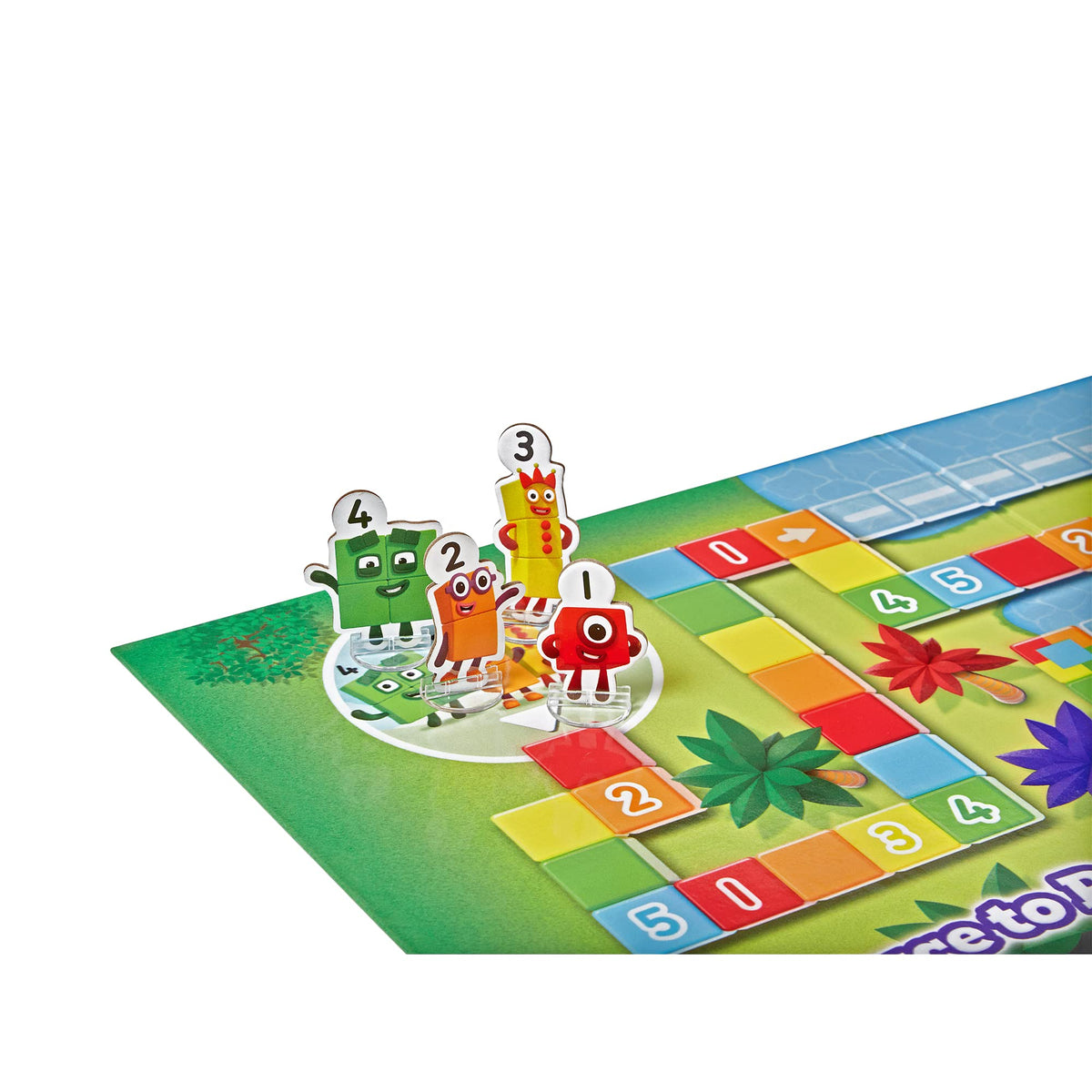 hand2mind Numberblocks Race to Pattern Palace Board Game