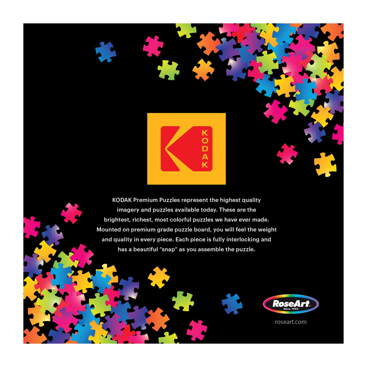 RoseArt Kodak City Food Truck 1000-Piece Jigsaw Puzzle
