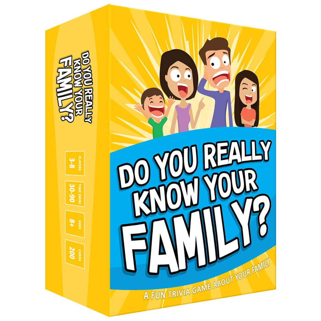 Do You Really Know Your Family? Conversation & Challenge Game