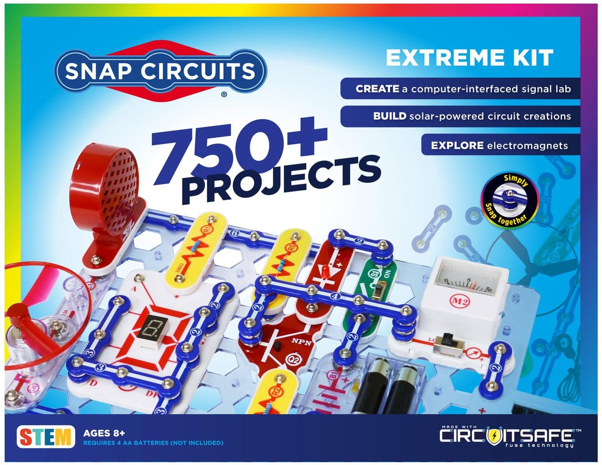 Snap Circuits Electronics Exploration STEM Kit for Kids