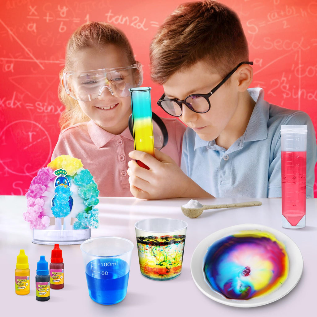 UNGLINGA 40–50 Experiment Chemistry Science Kit for Kids
