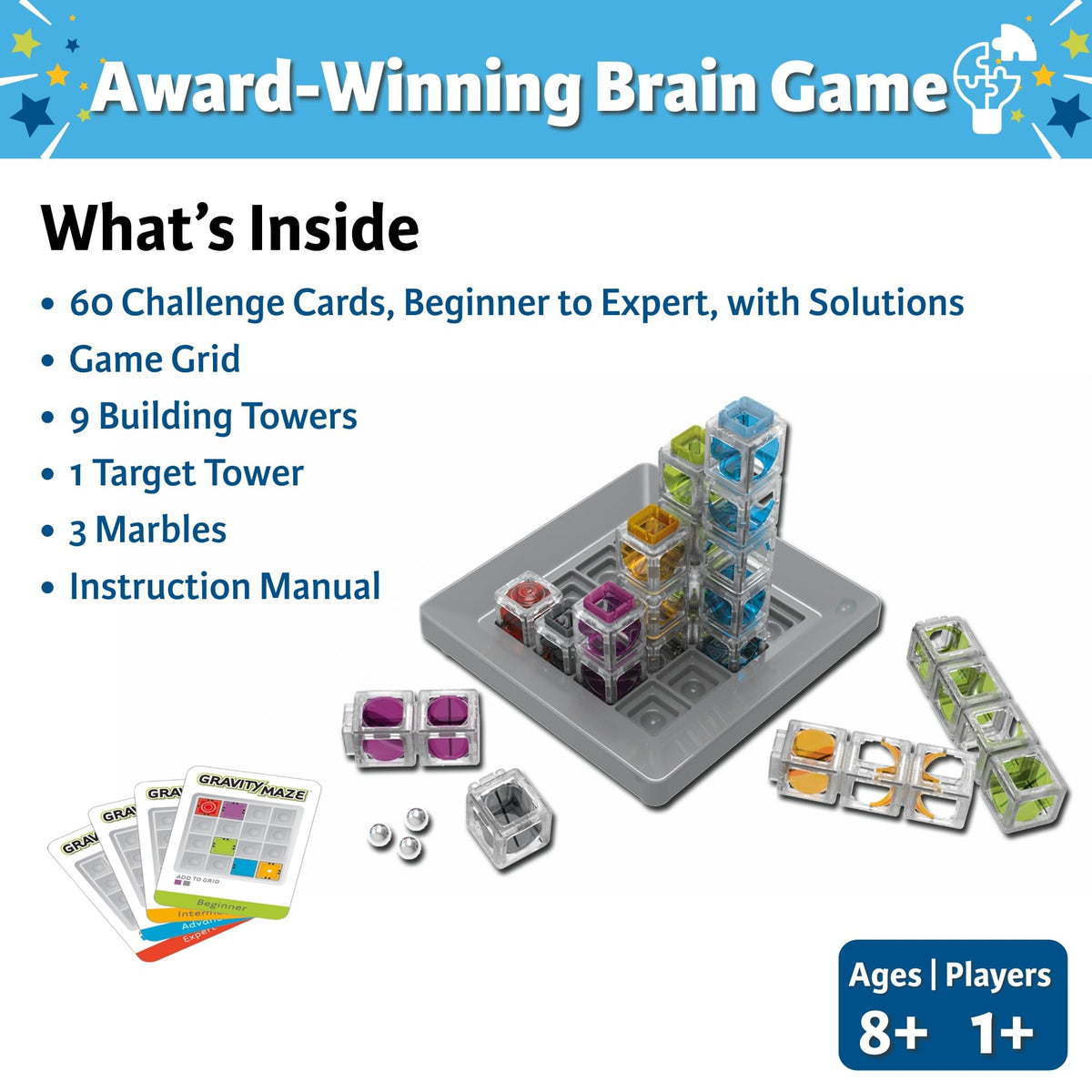 ThinkFun Gravity Maze Logic Game for Kids Ages 8–12