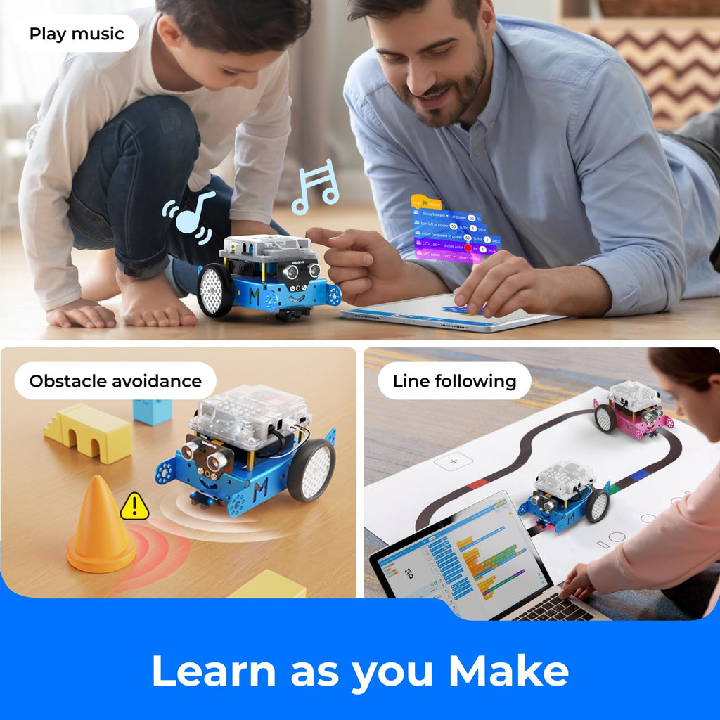 Makeblock mBot STEM Coding Robot Kit for Kids Ages 8–12