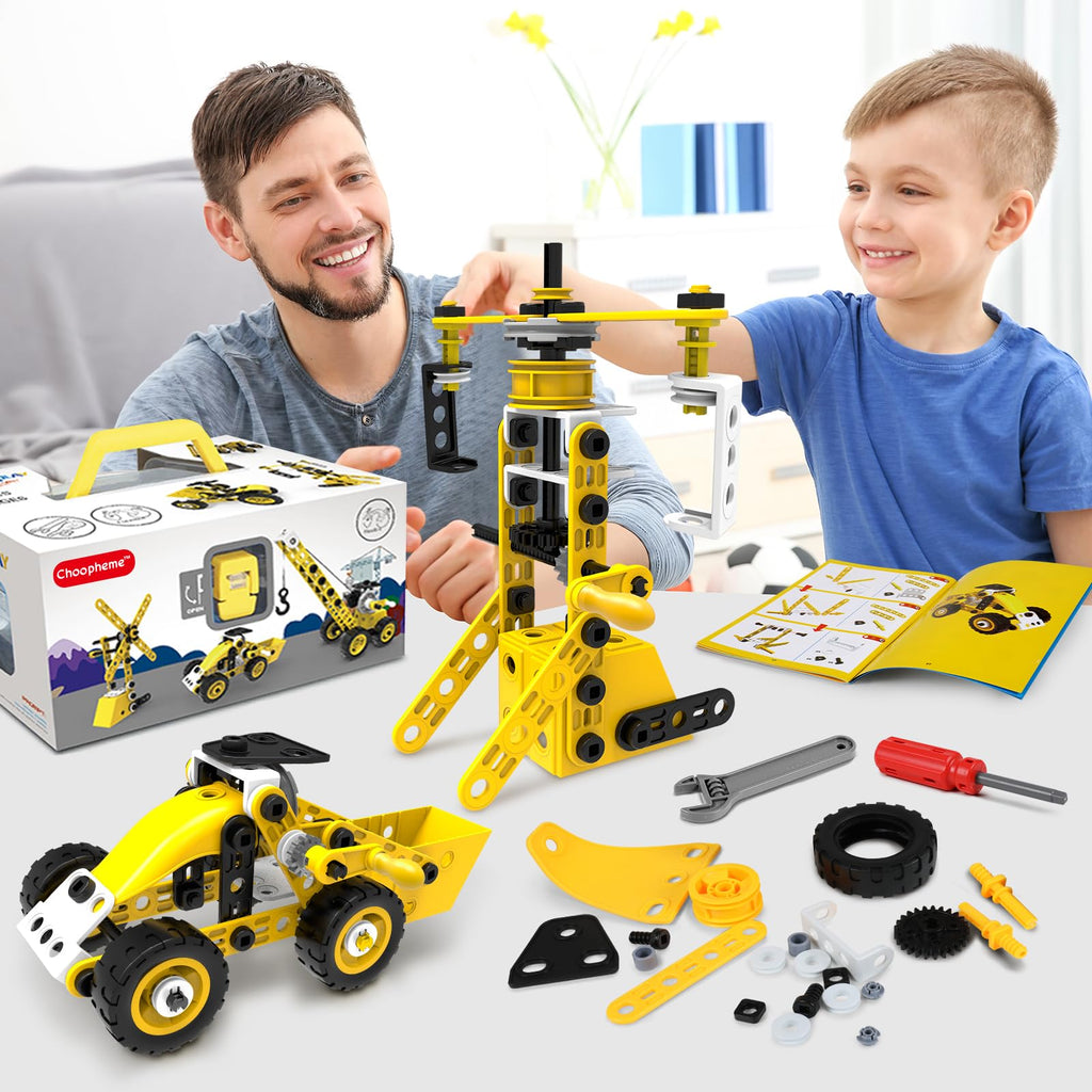 STEM Excavator Building Kit for Kids Ages 5–10