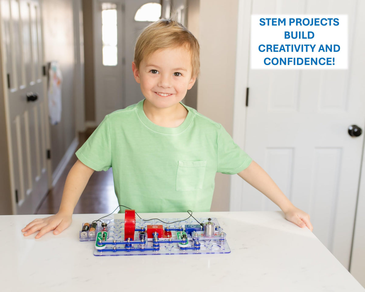 Snap Circuits Electronics Exploration STEM Kit for Kids