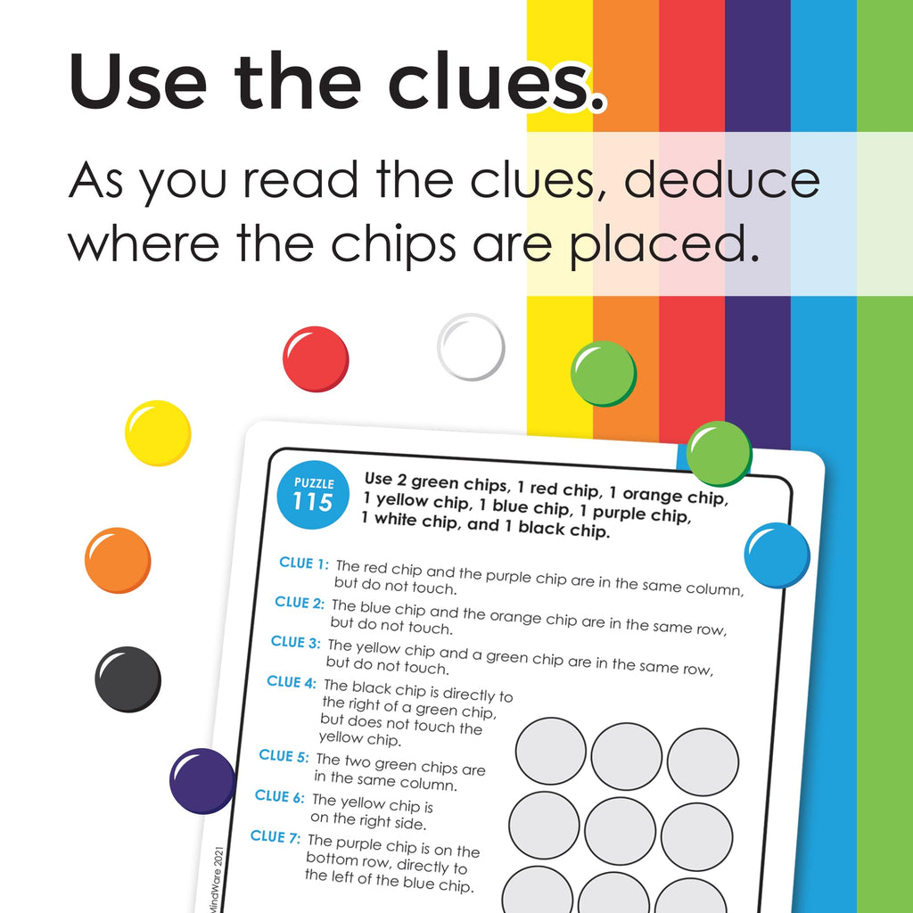 MindWare Logic Links Brain Teaser Game with 166 Challenges