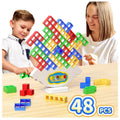 48-Piece Balance Stacking Blocks Game for Kids Ages 3–14