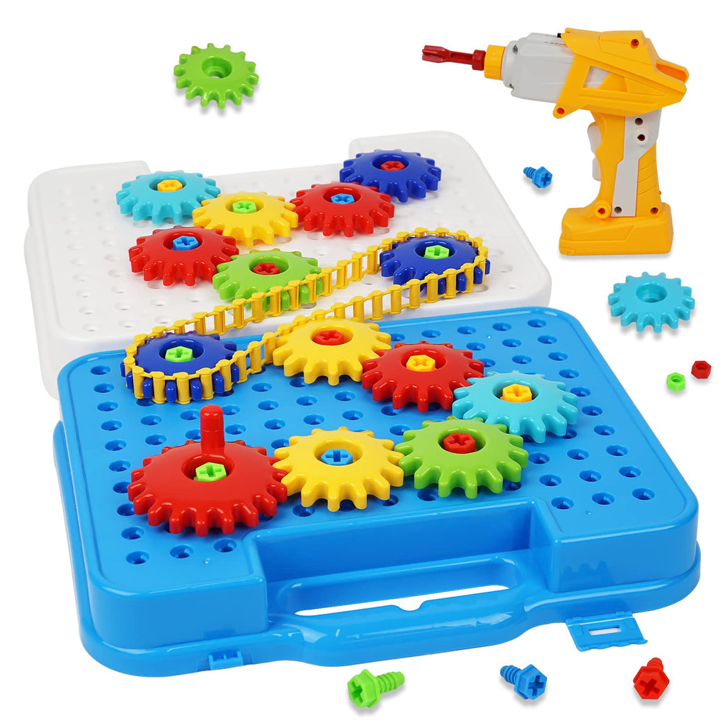 STEM Gears Building Set for Kids Ages 4–8