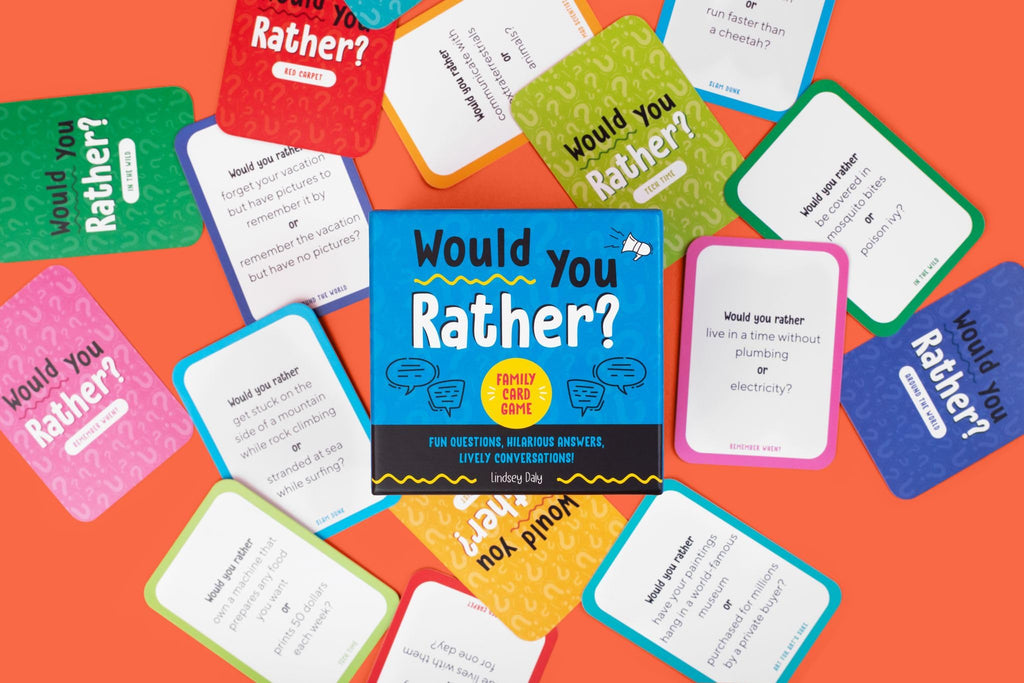 Would You Rather? Family Card Game for Fun Conversations