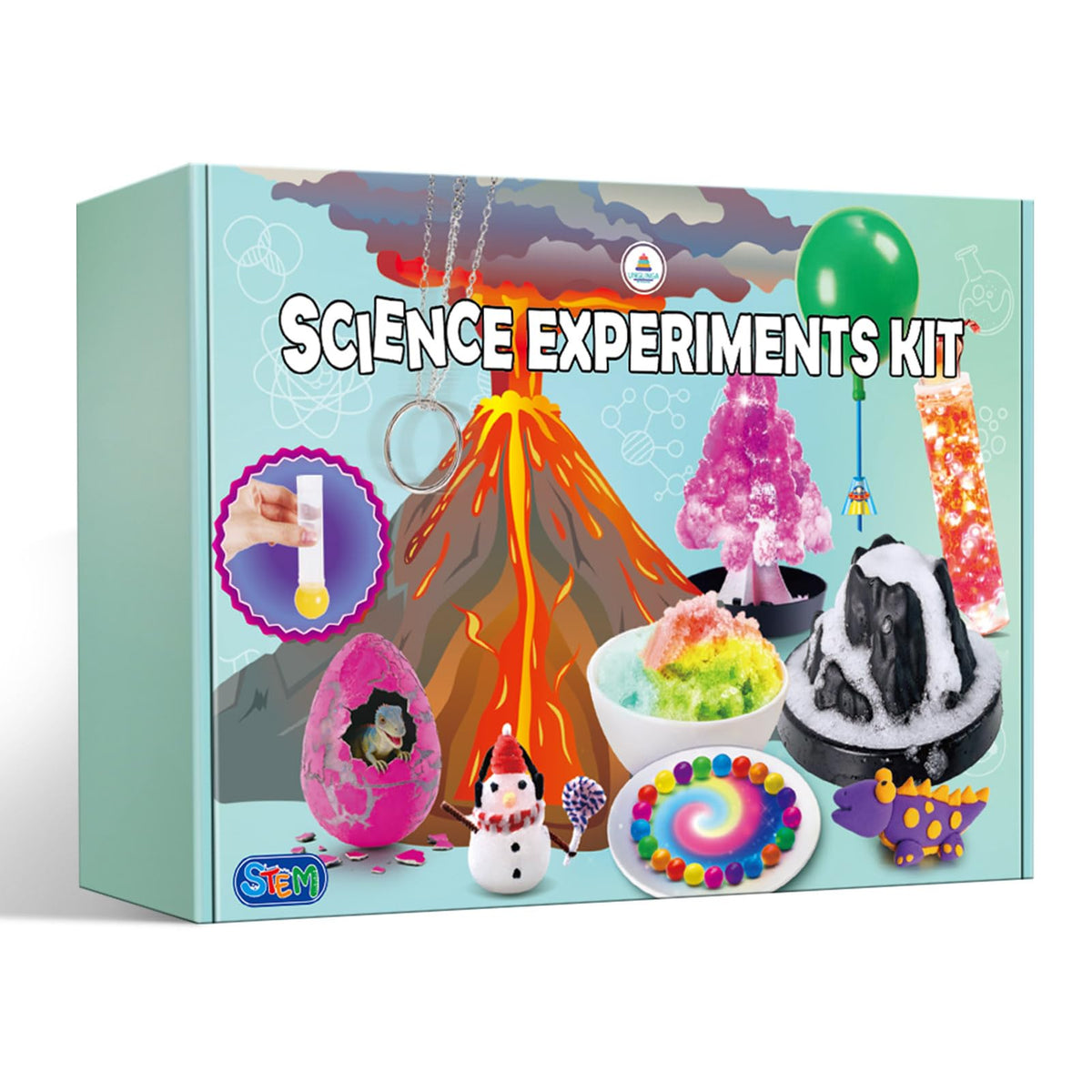 UNGLINGA 40–50 Experiment Chemistry Science Kit for Kids