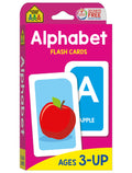 School Zone Alphabet & Phonics Flash Cards for Ages 3+