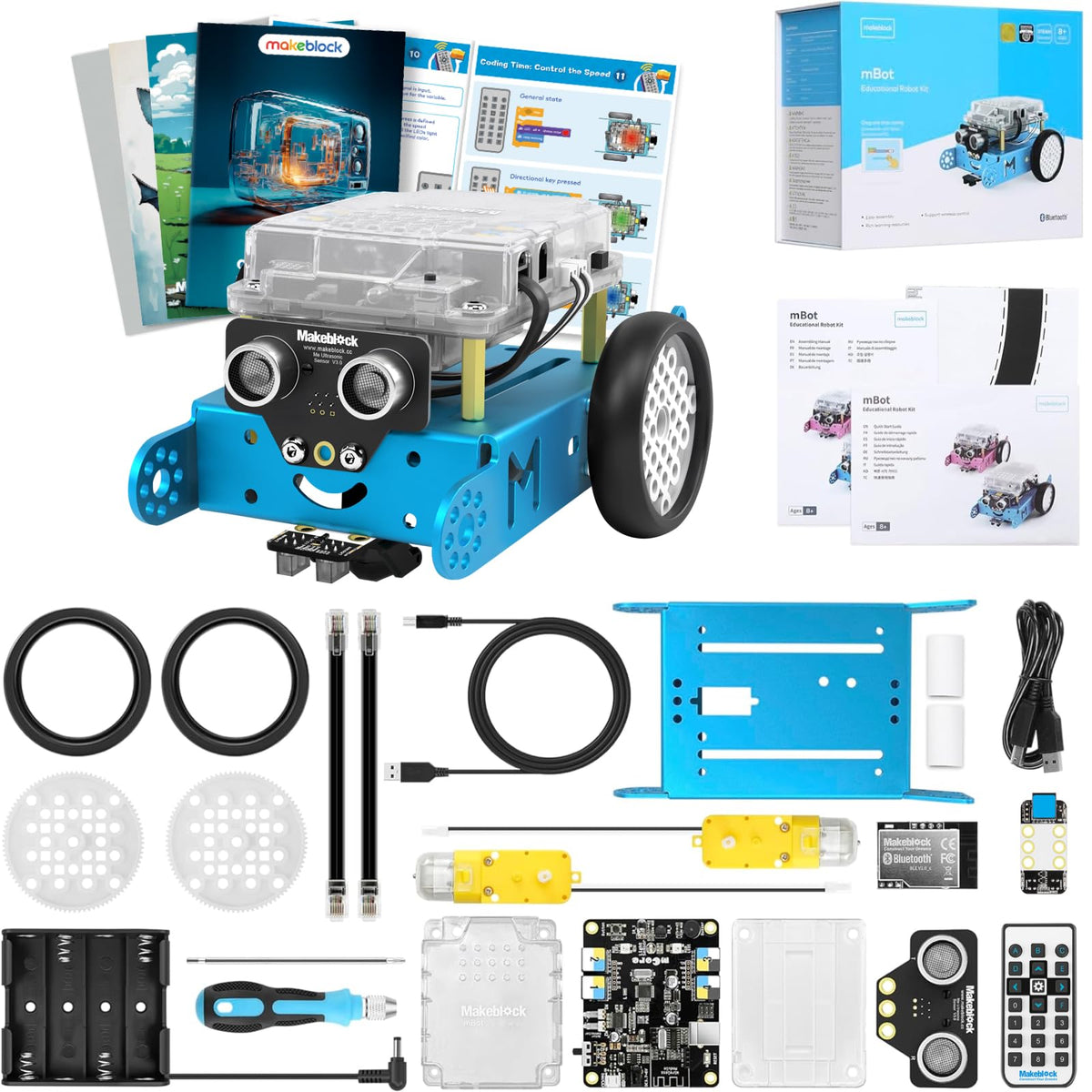 Makeblock mBot STEM Coding Robot Kit for Kids Ages 8–12