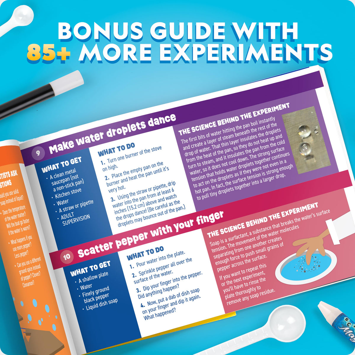 National Geographic Science Magic Kit with 100+ Experiments