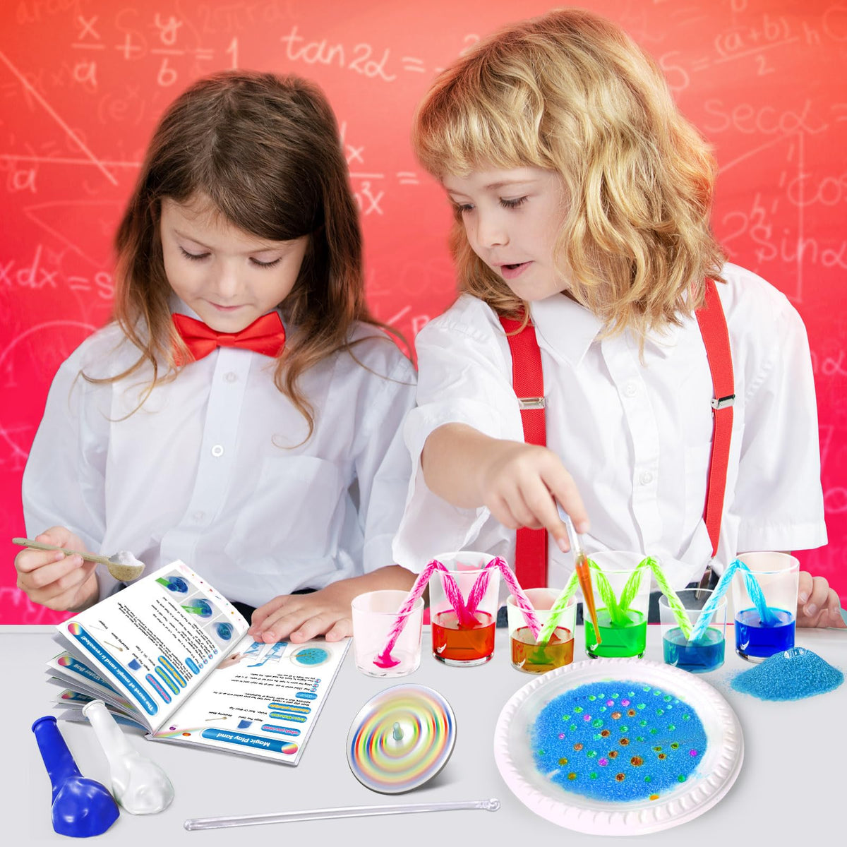 UNGLINGA 40–50 Experiment Chemistry Science Kit for Kids