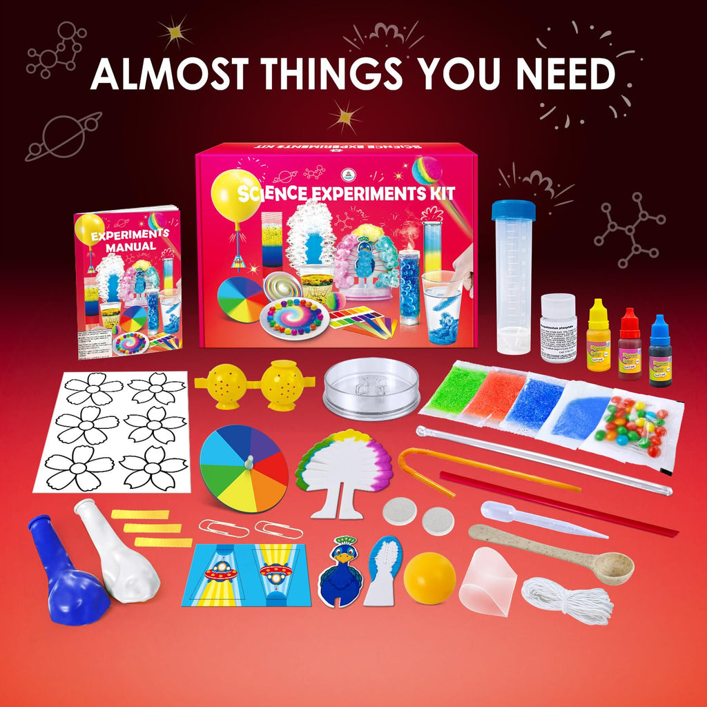 UNGLINGA 40–50 Experiment Chemistry Science Kit for Kids