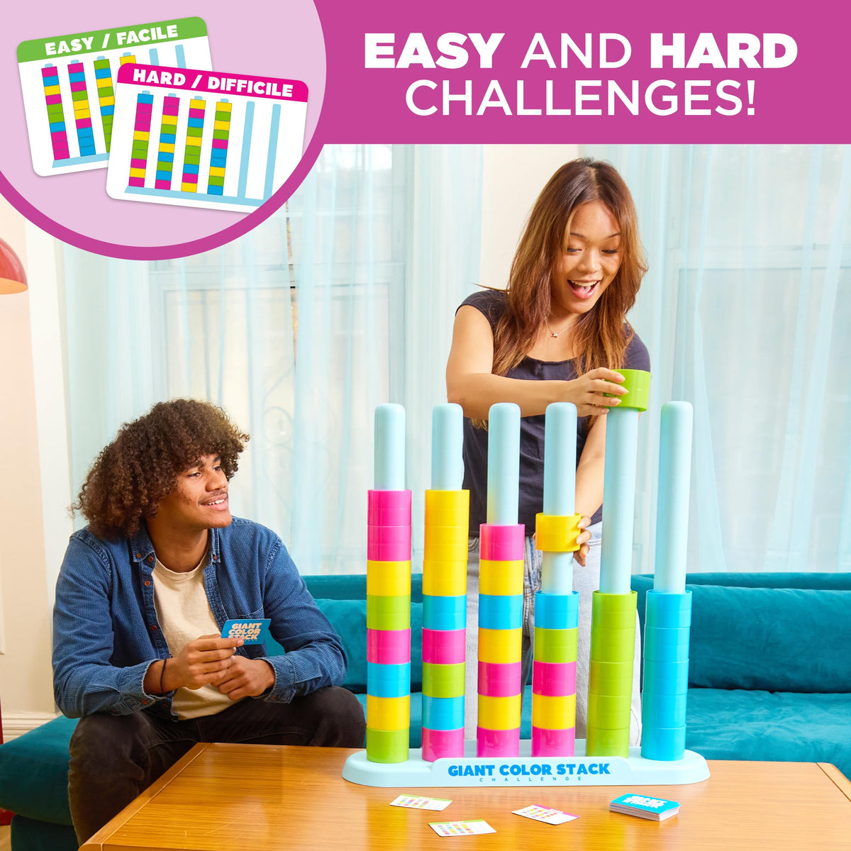 Relatable Giant Tower Stack Jumbo Block Game for All Ages