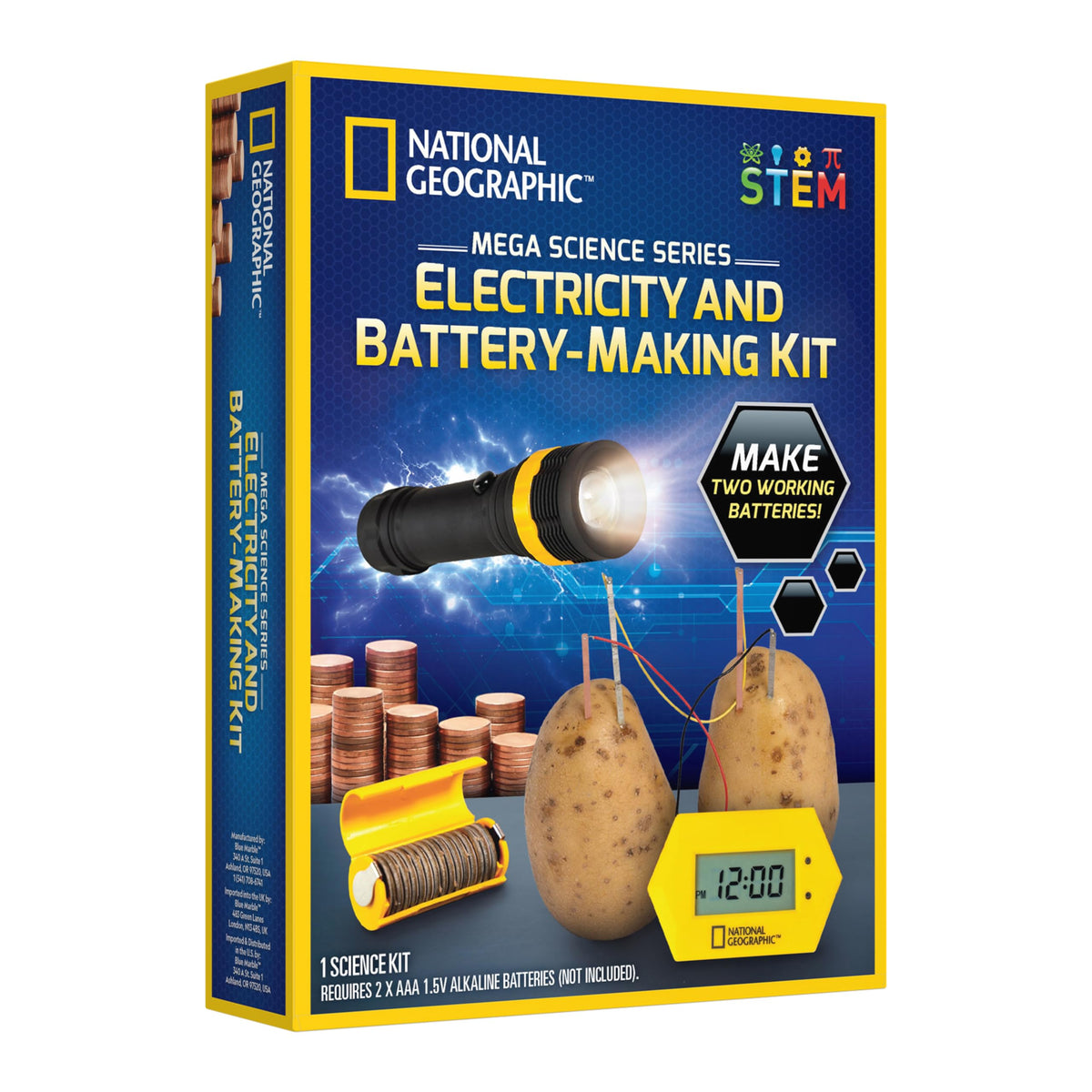 National Geographic Mega Science Kit for Kids Experiments & Activities