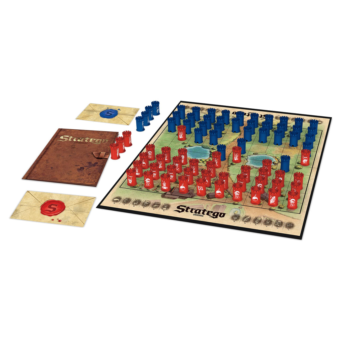 Stratego Original Strategy Board Game for 2 Players Ages 8+