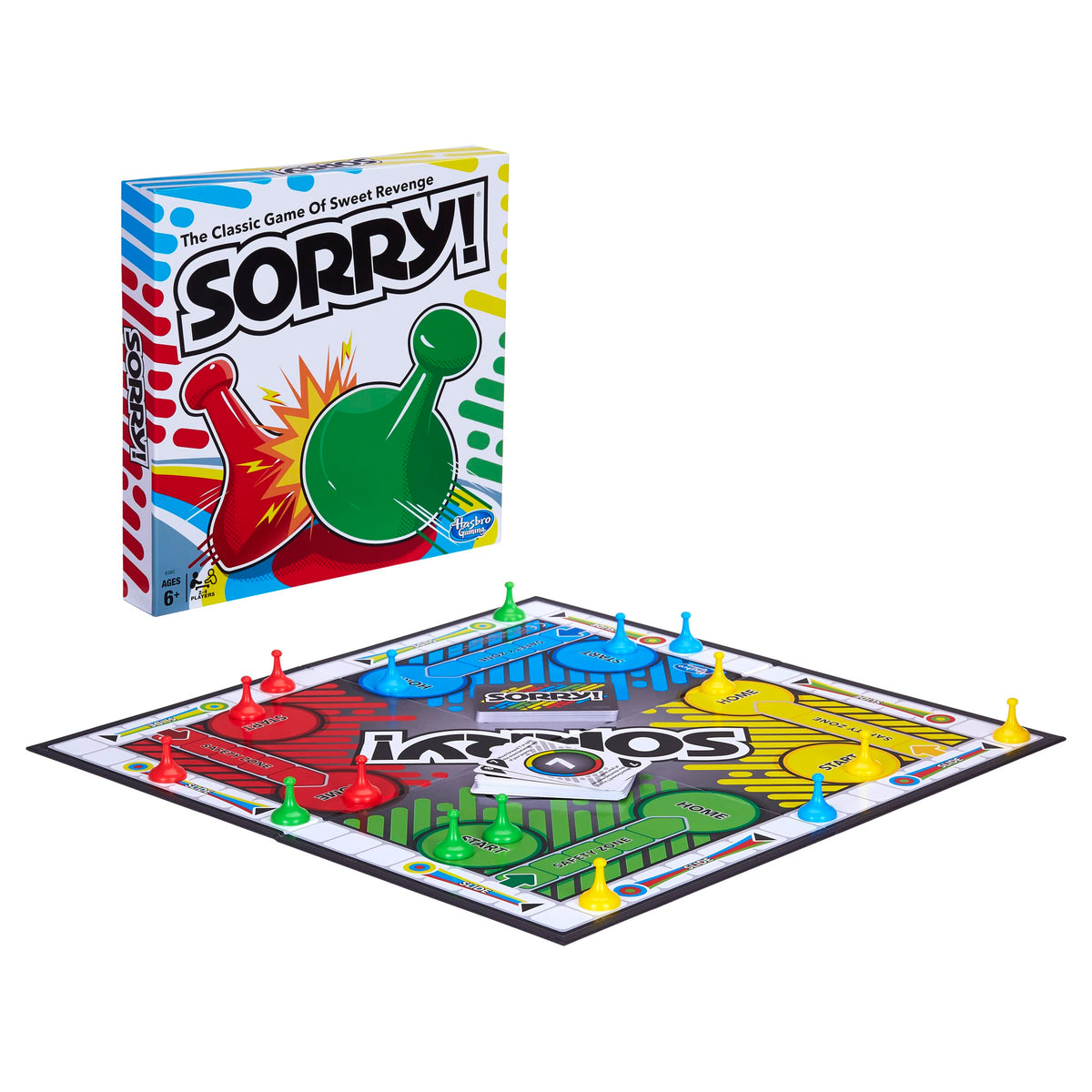 Sorry! Classic Family Board Game for Kids & Adults