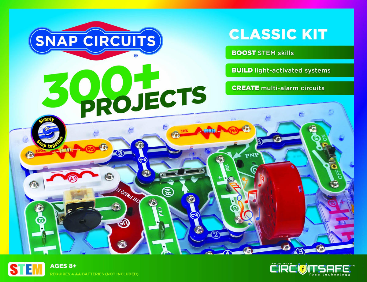 Snap Circuits Electronics Exploration STEM Kit for Kids