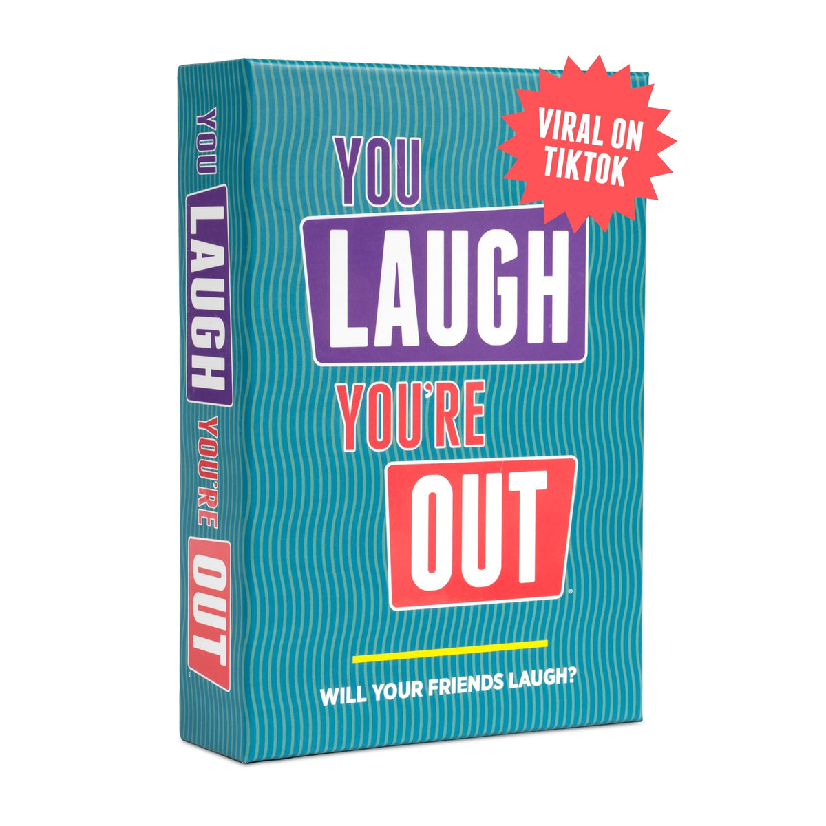 You Laugh You're Out Charades Party Game for Ages 14+