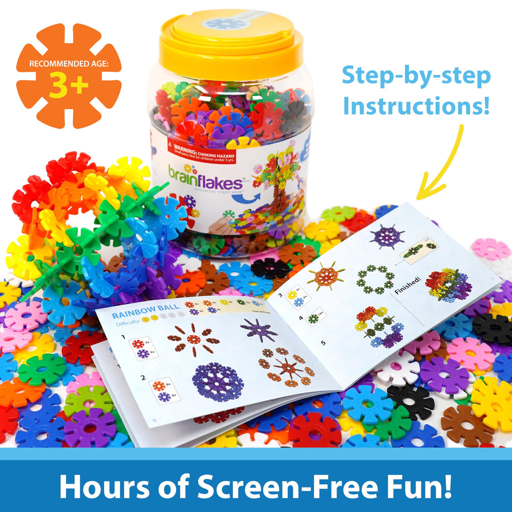 500-Piece Interlocking Disc Building Set for Creative STEM Play