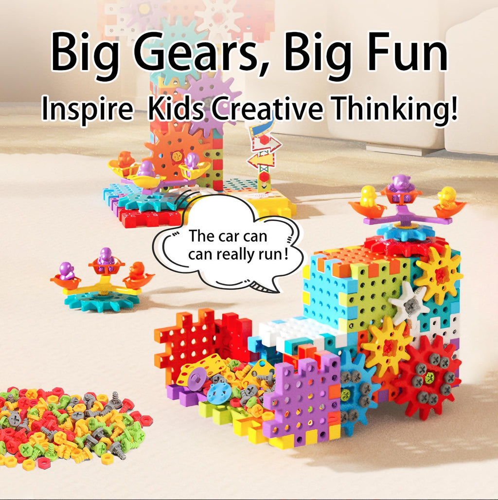 234-Piece Motorized STEM Building Set with Power Drill