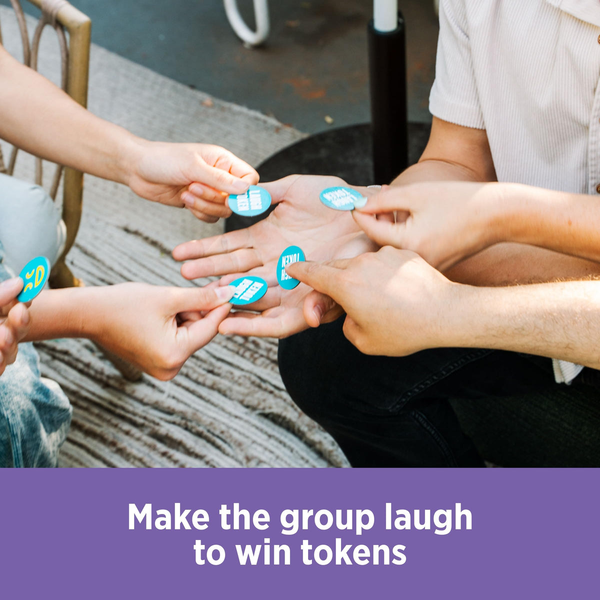 You Laugh You're Out Charades Party Game for Ages 14+