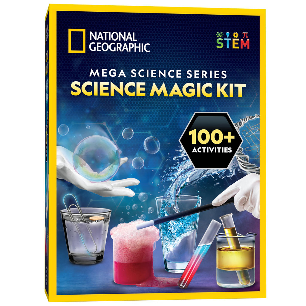 National Geographic Science Magic Kit with 100+ Experiments
