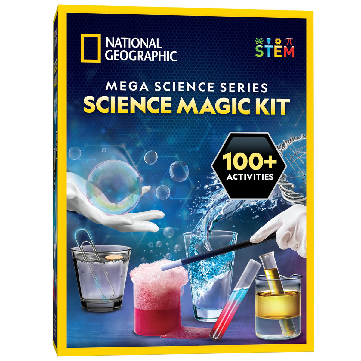 National Geographic Science Magic Kit with 100+ Experiments