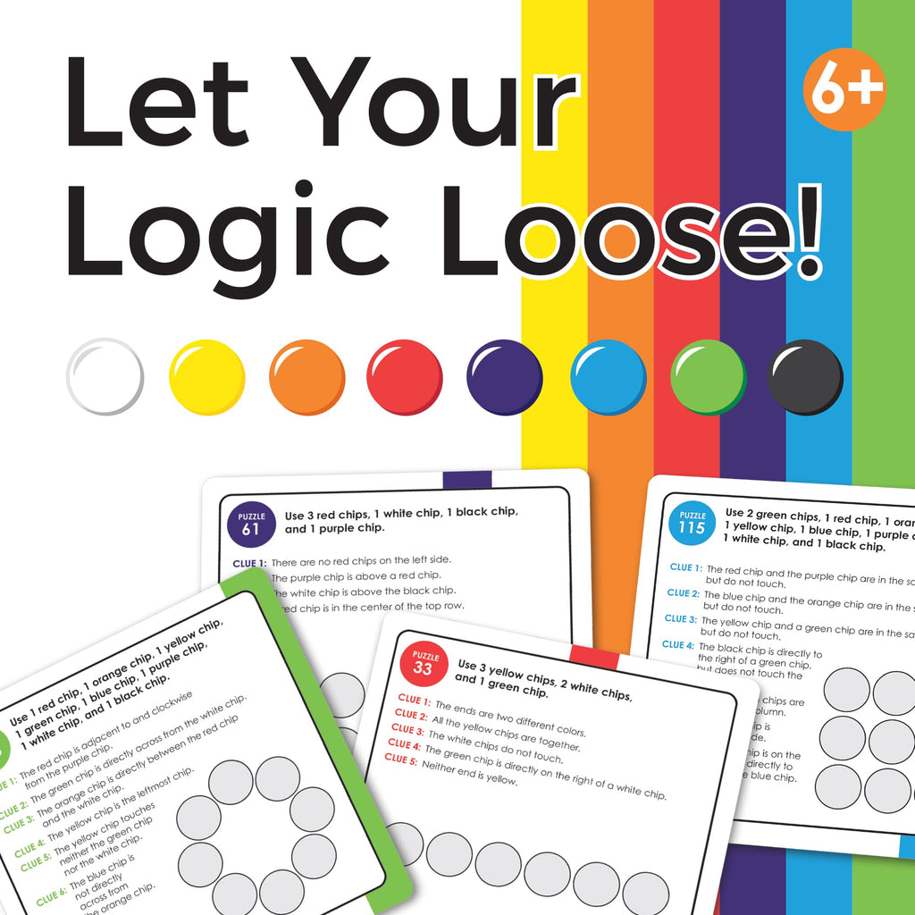 MindWare Logic Links Brain Teaser Game with 166 Challenges