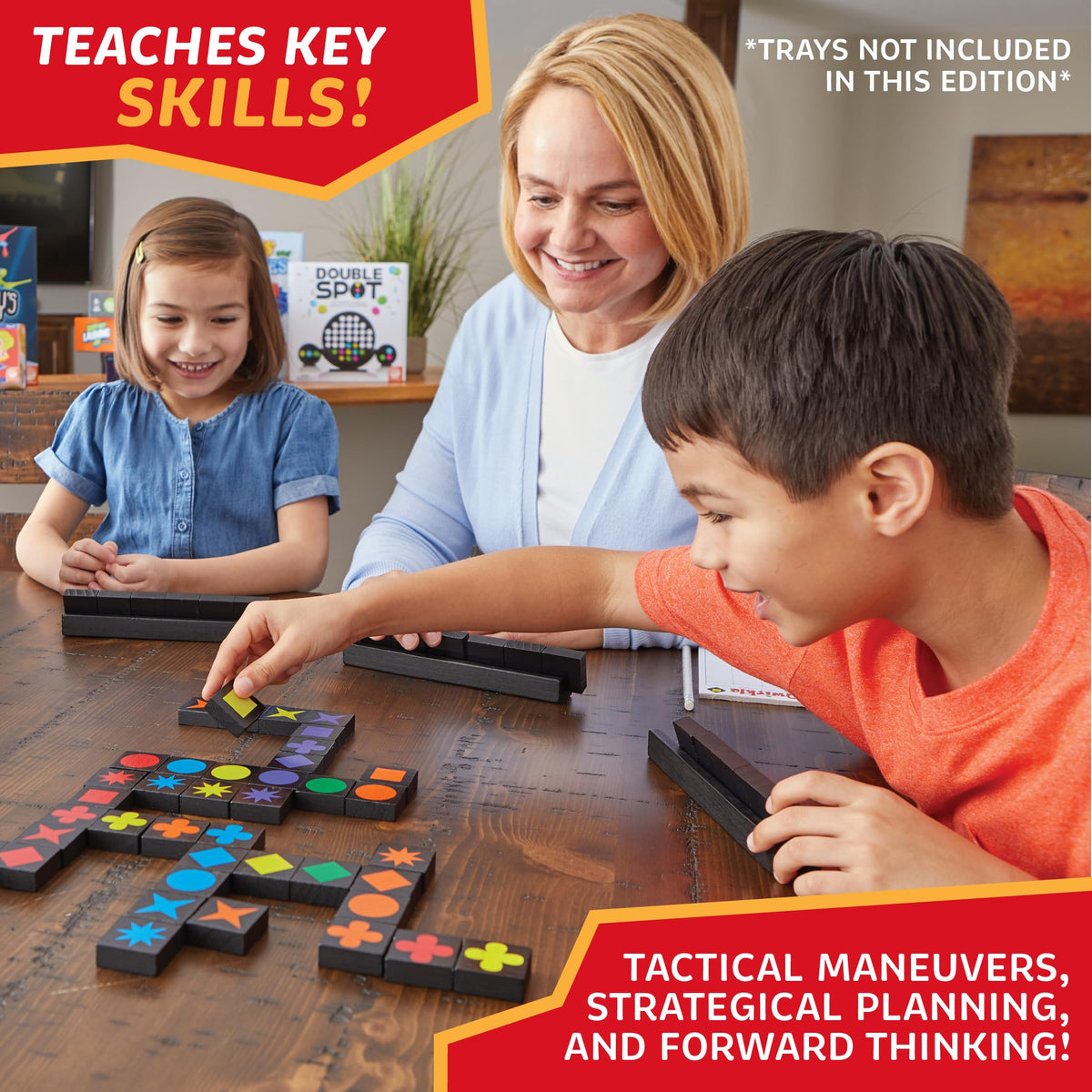MindWare Qwirkle Strategy Board Game for Family Play