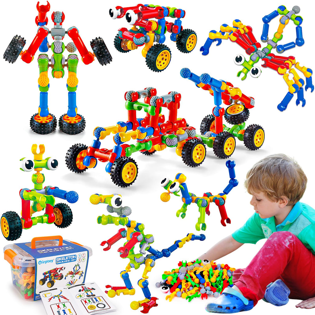 STEM Building Set for Kids Ages 3–8+ Creative Construction