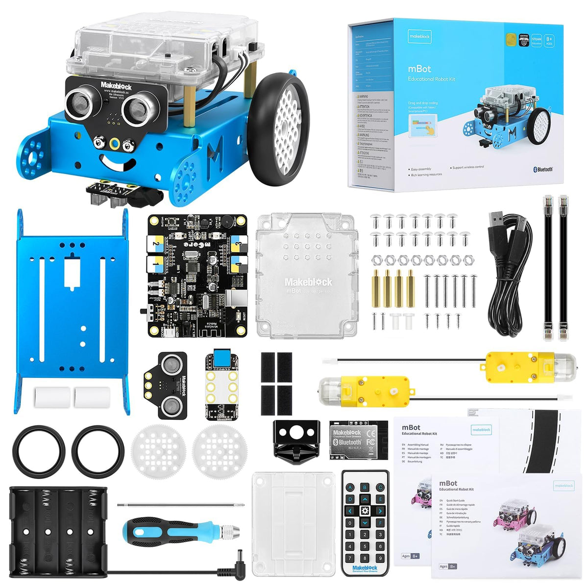 Makeblock mBot STEM Coding Robot Kit for Kids Ages 8–12