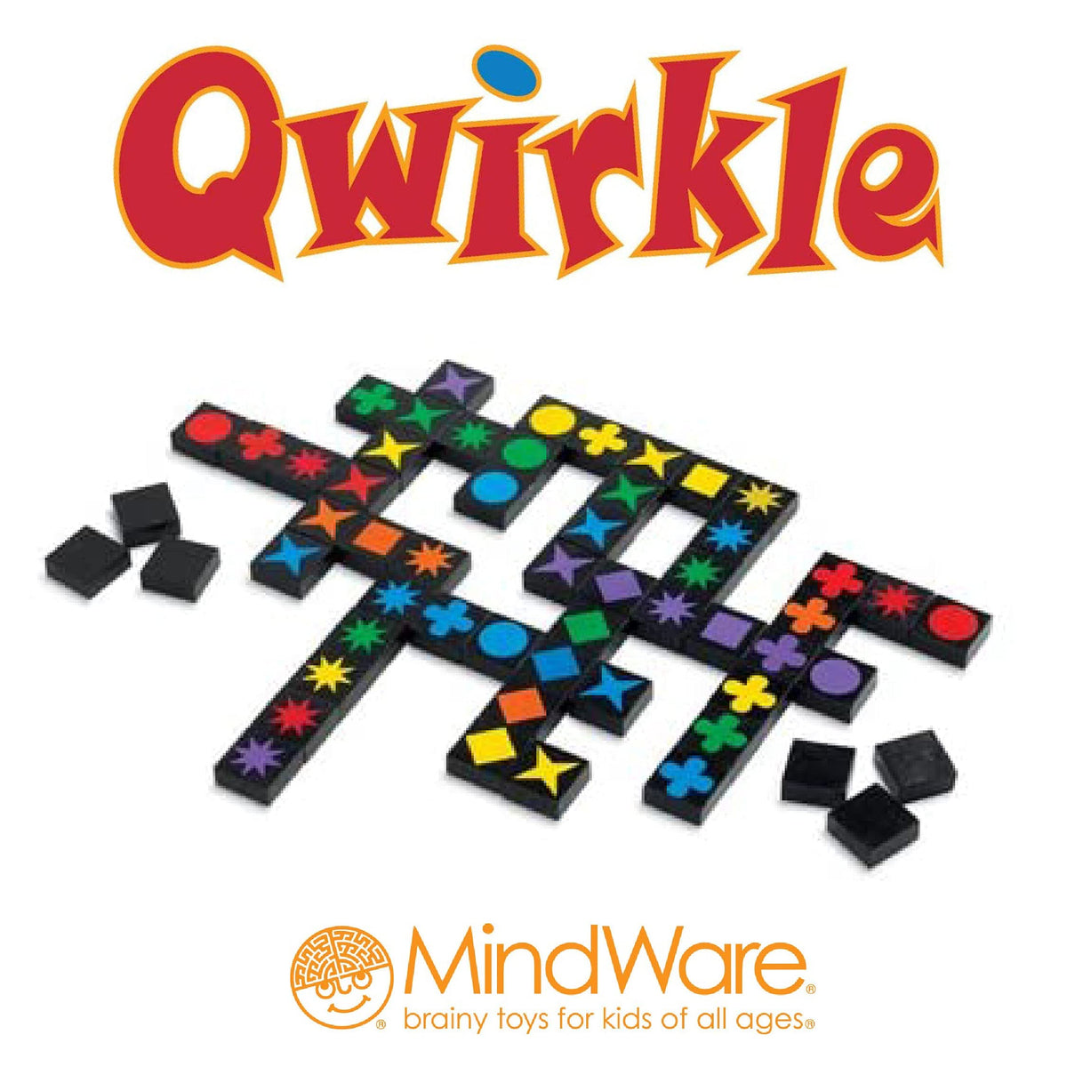 MindWare Qwirkle Strategy Board Game for Family Play