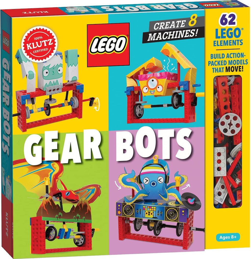 LEGO Gear Bots STEM Building & Science Kit for Ages 8–12